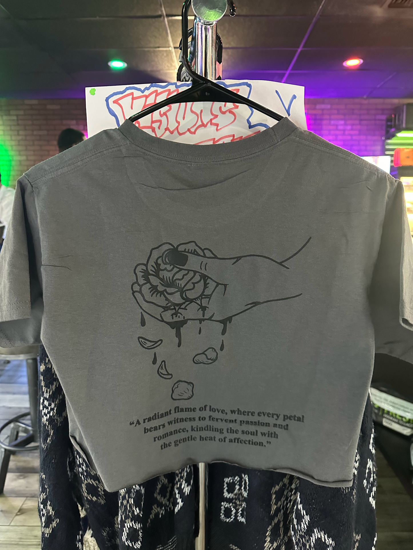 The love and romance hidden truth cropped tees